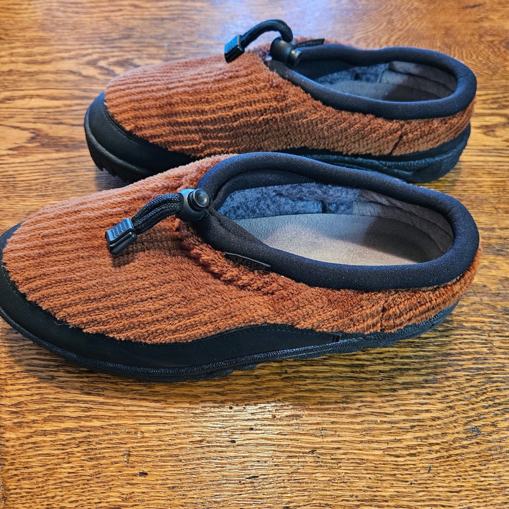 JiBS Brown Bungee Slip On Loafers Mules 42 EU Womens 11 Mens 8.5 US - Picture 6 of 8
